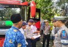 Operasi Zebra Semeru Polres Malang Gelar Ramp Check di Terminal Kepanjen